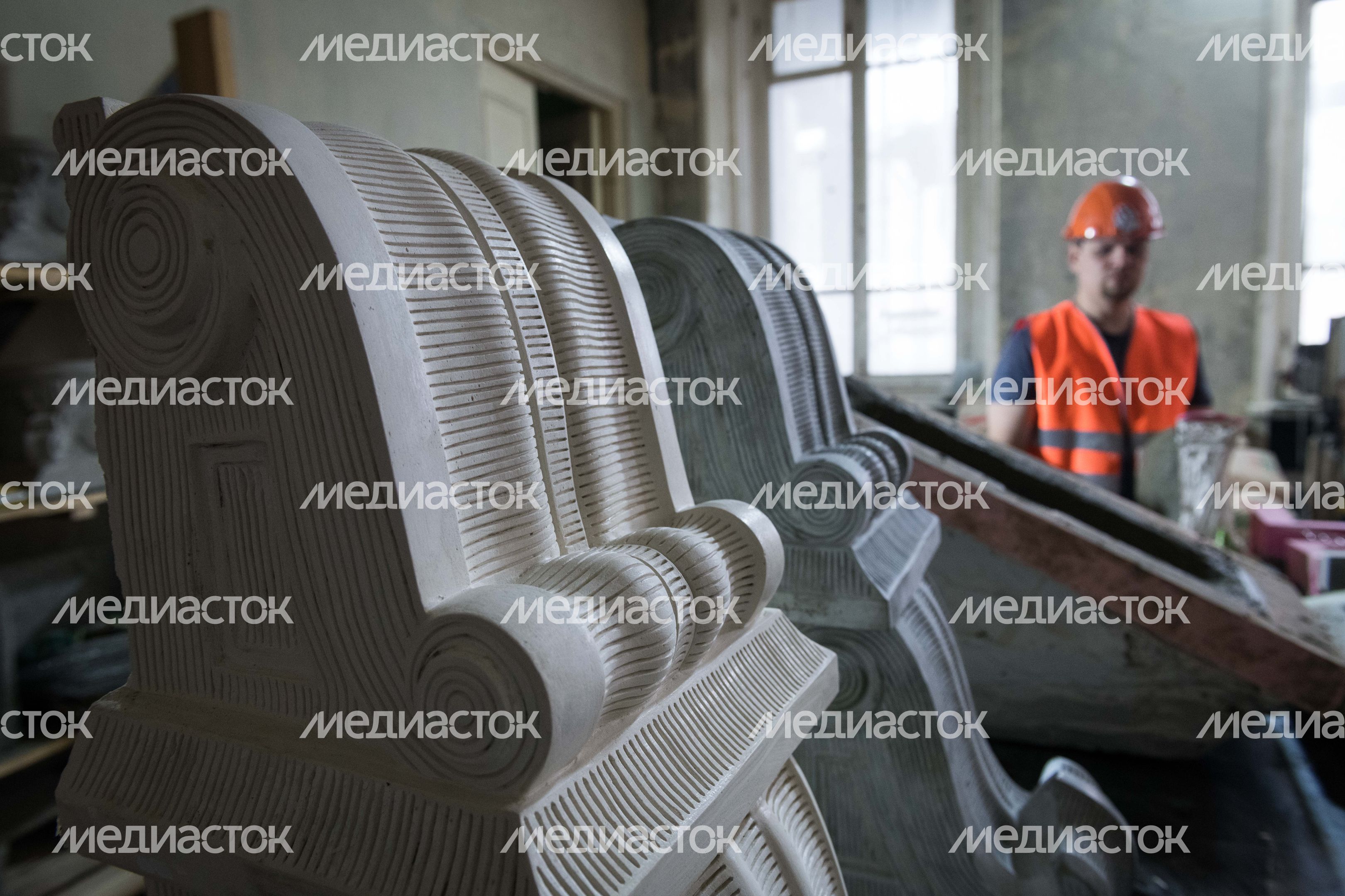 Реставрация Северного речного вокзала