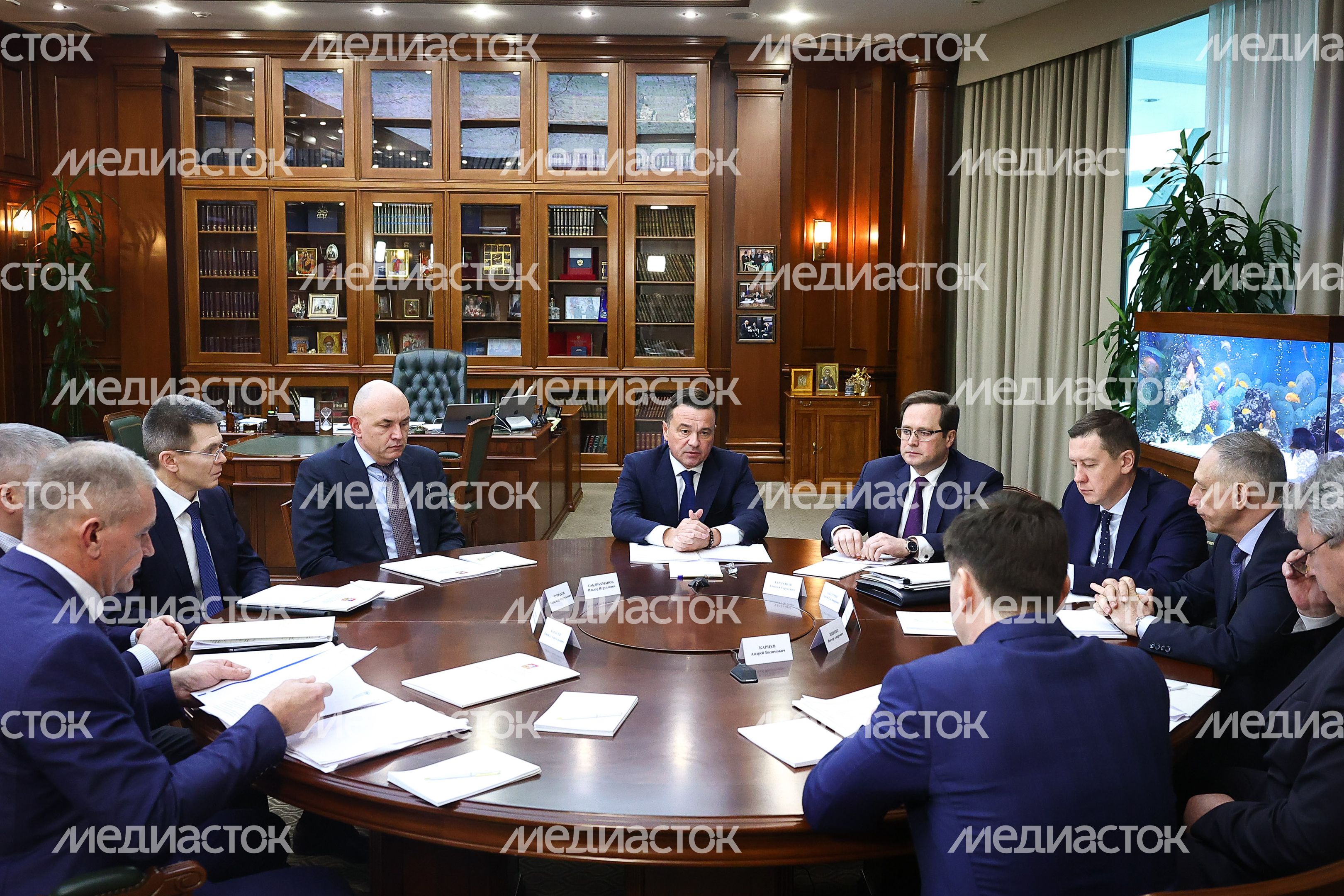 Встреча Андрея Воробьева с силовым блоком Встреча Андрея Воробьева с силовым блоком