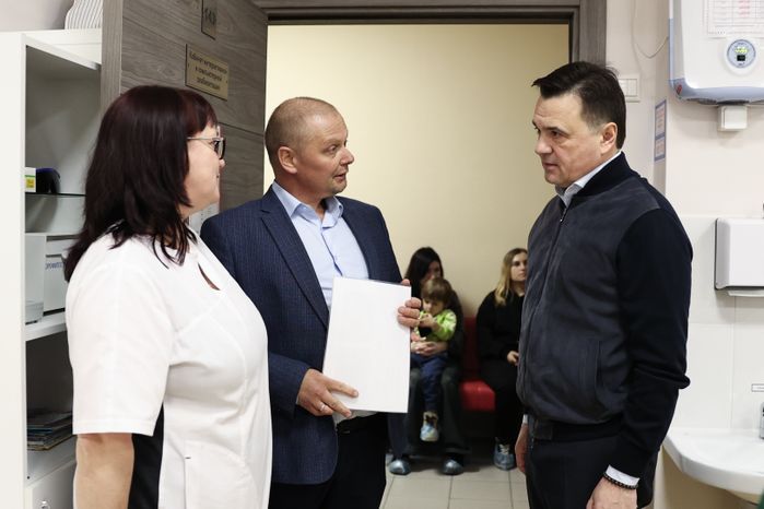 Андрей Воробьев посетил образовательный центр "Созвездие"