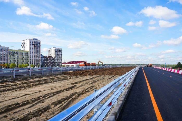 Открытие предпоследнего участка Южно-Лыткаринской автодороги