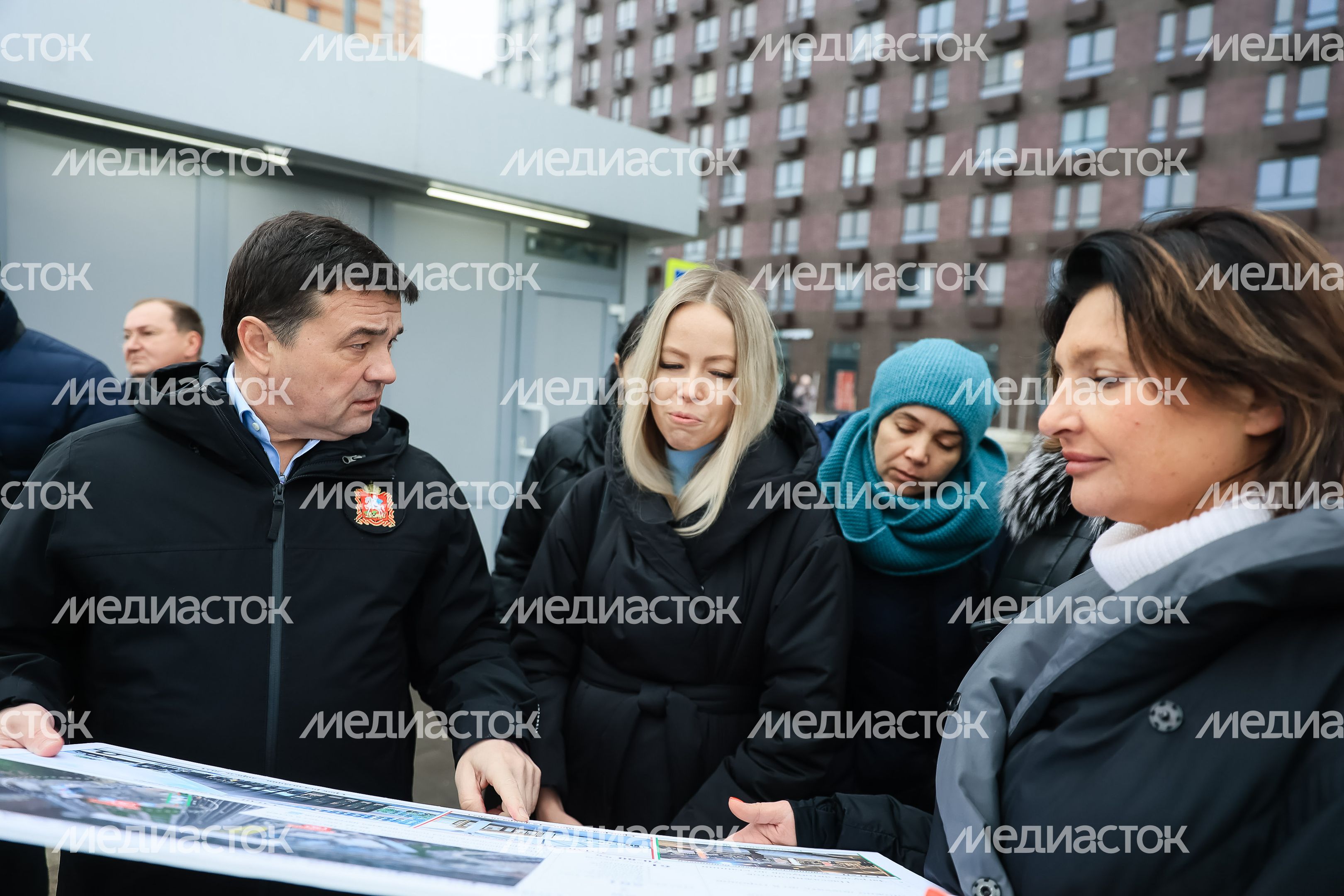 Посещение губернатором пересадочного узла в Котельниках