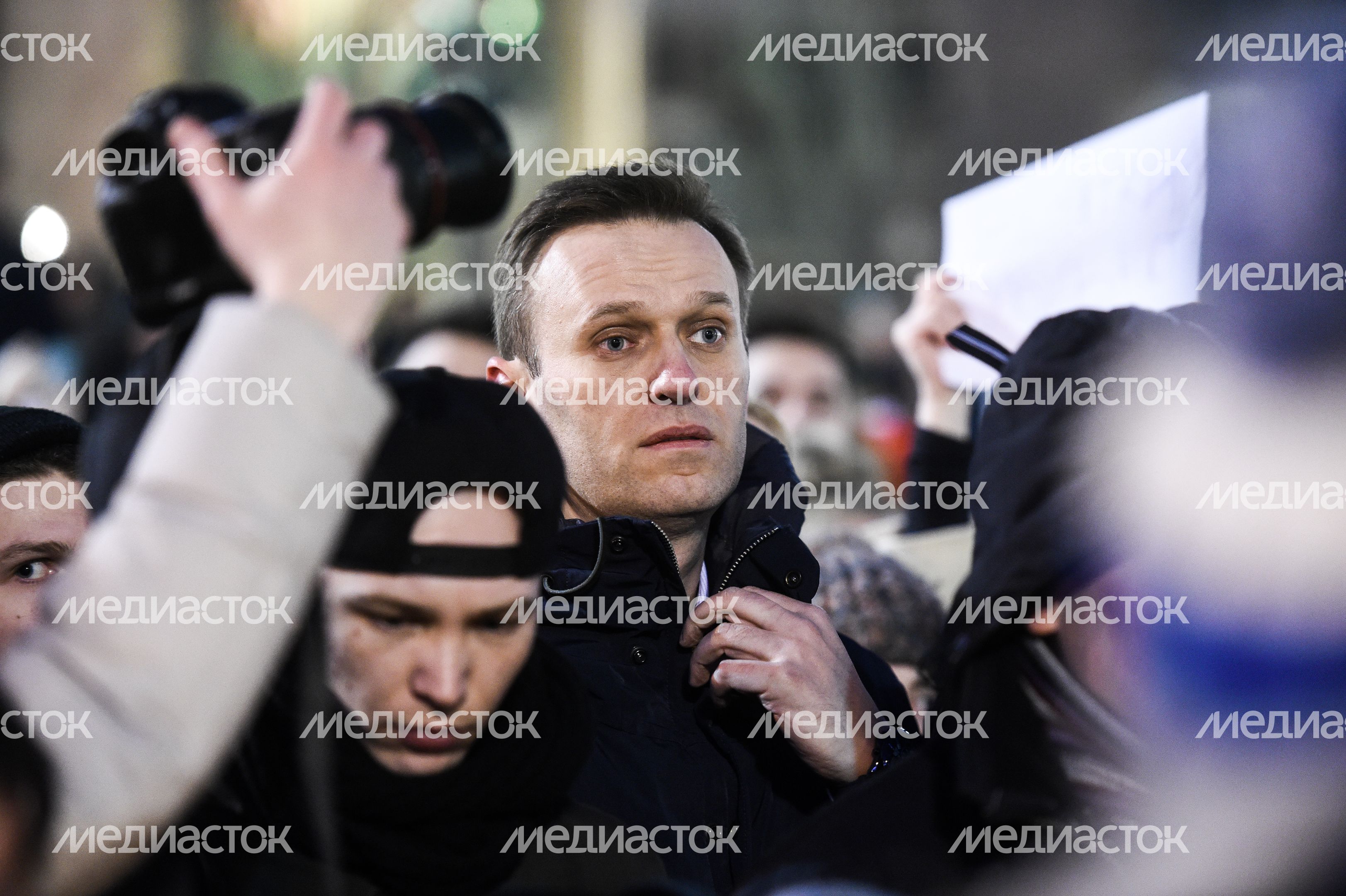 Акция в память о погибших в Кемерове на Пушкинской площади в Москве Акция в память о погибших в Кемерове на Пушкинской площади в Москве