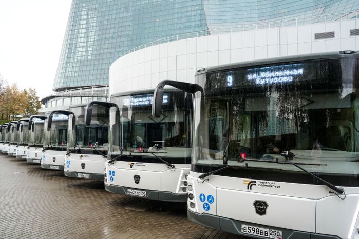 В филиалы "Мострансавто" передана очередная партия автобусов ЛиАЗ-5292
