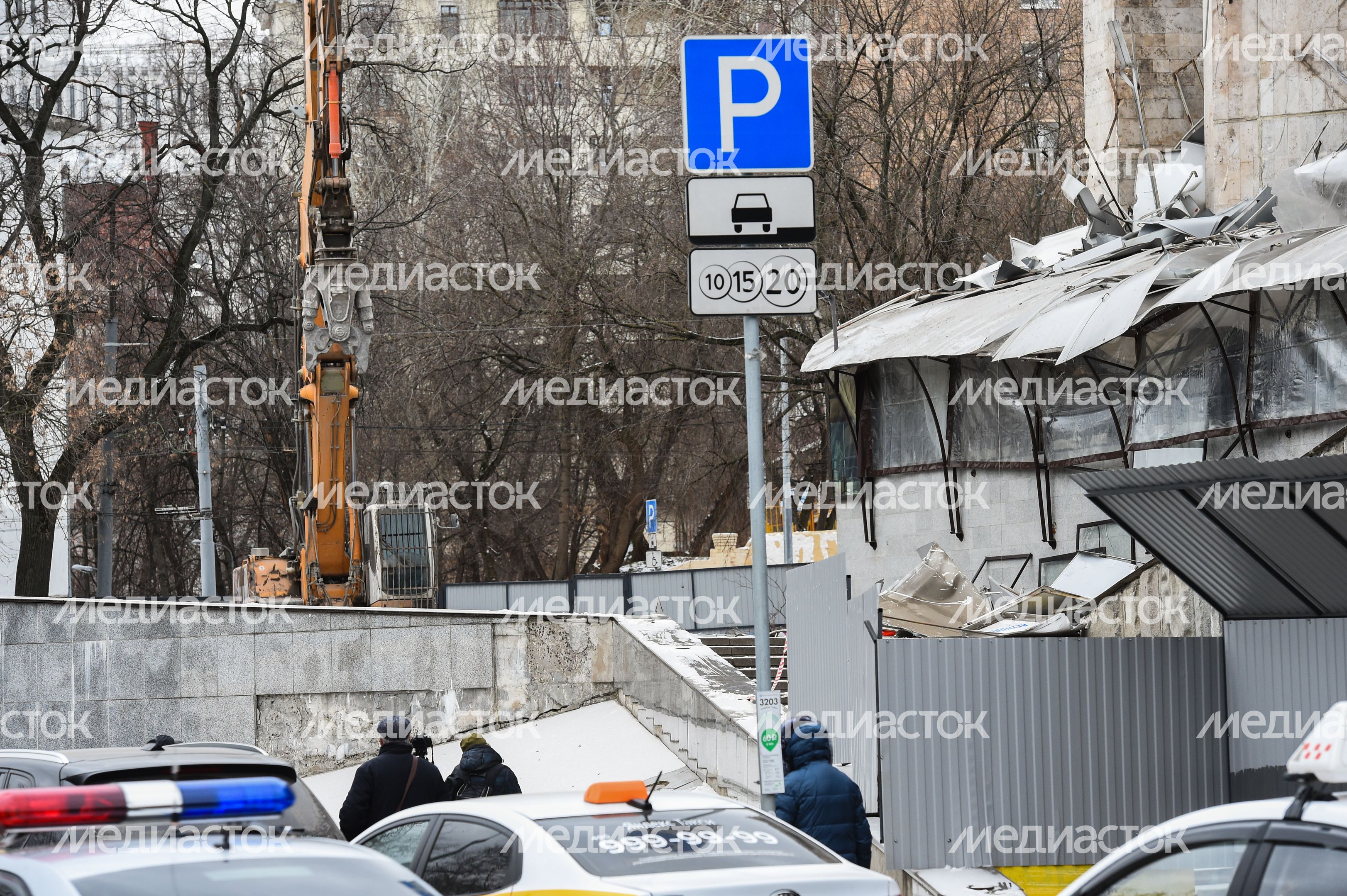 Снос кинотеатра «Соловей» в Москве