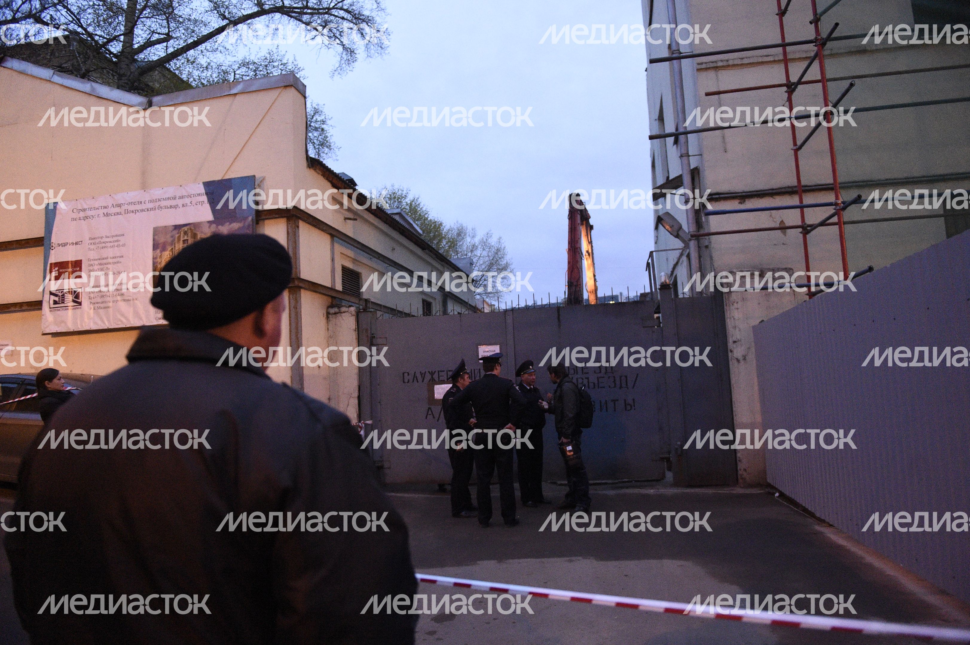 Народный сход в защиту Таганской АТС в Москве