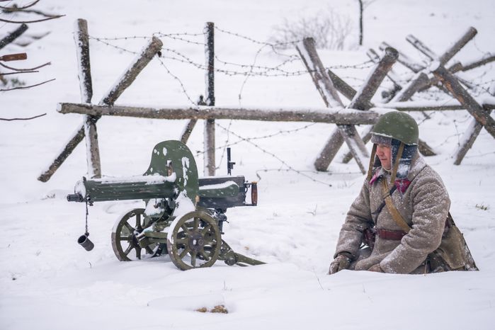 Военно-историческая реконструкция Битвы за Москву в Одинцовском округе