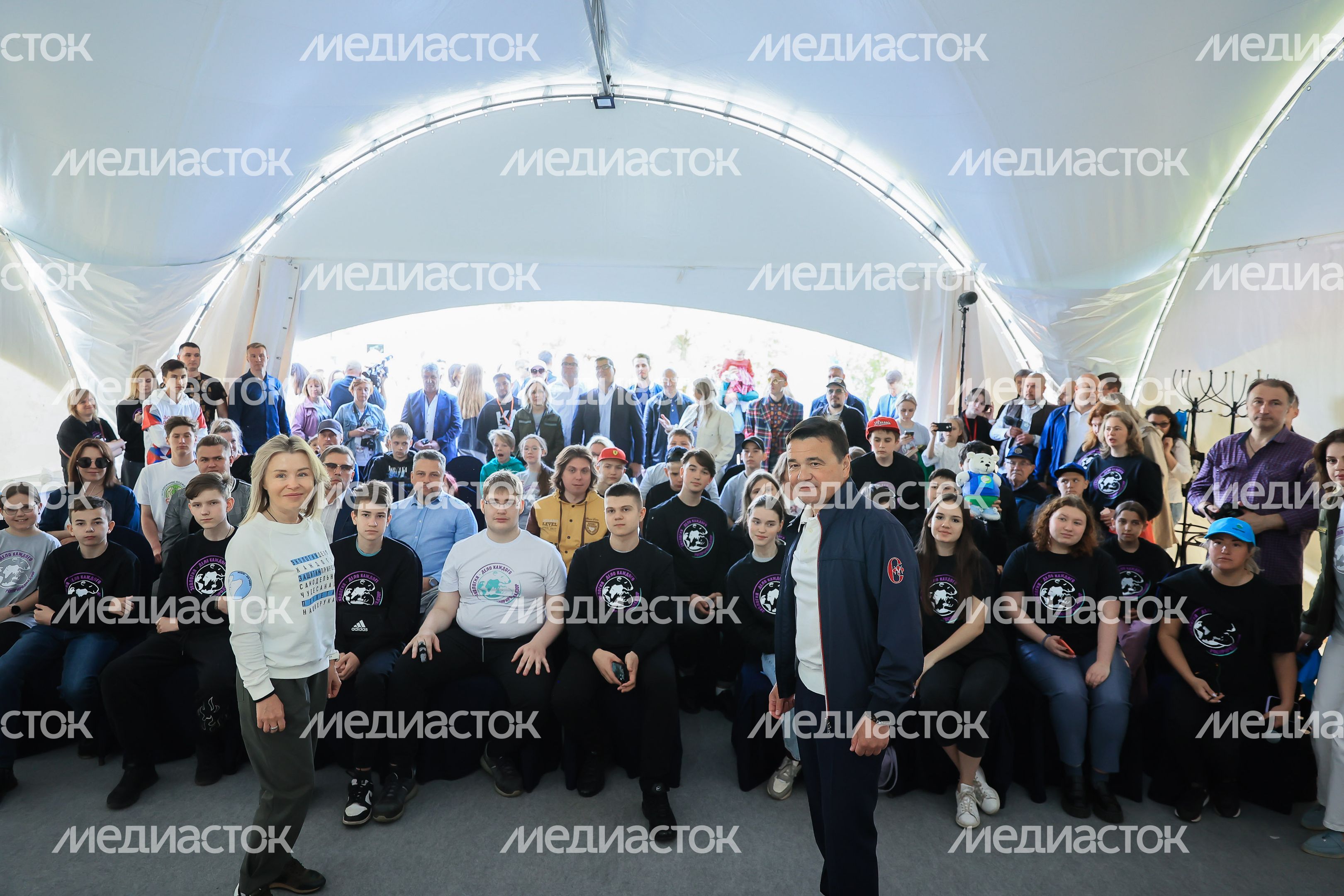 Посещение экологического фестиваля в Люберцах Губернатором Подмосковья