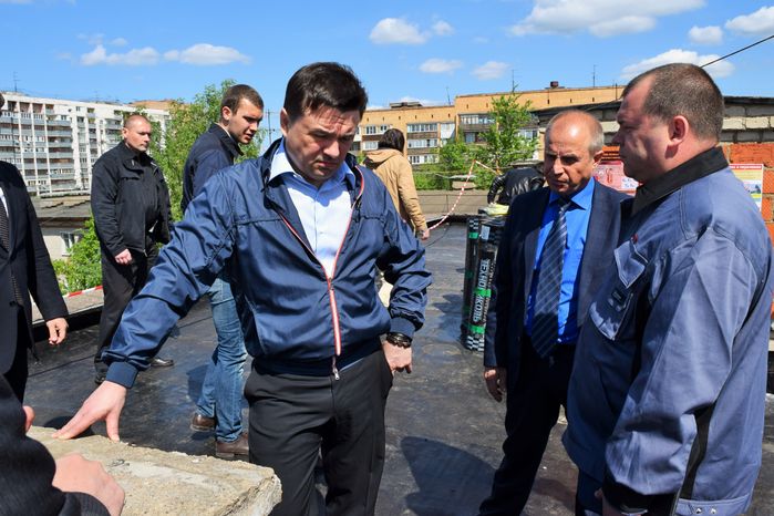 А. Воробьев посетил с рабочим визитом Лобню