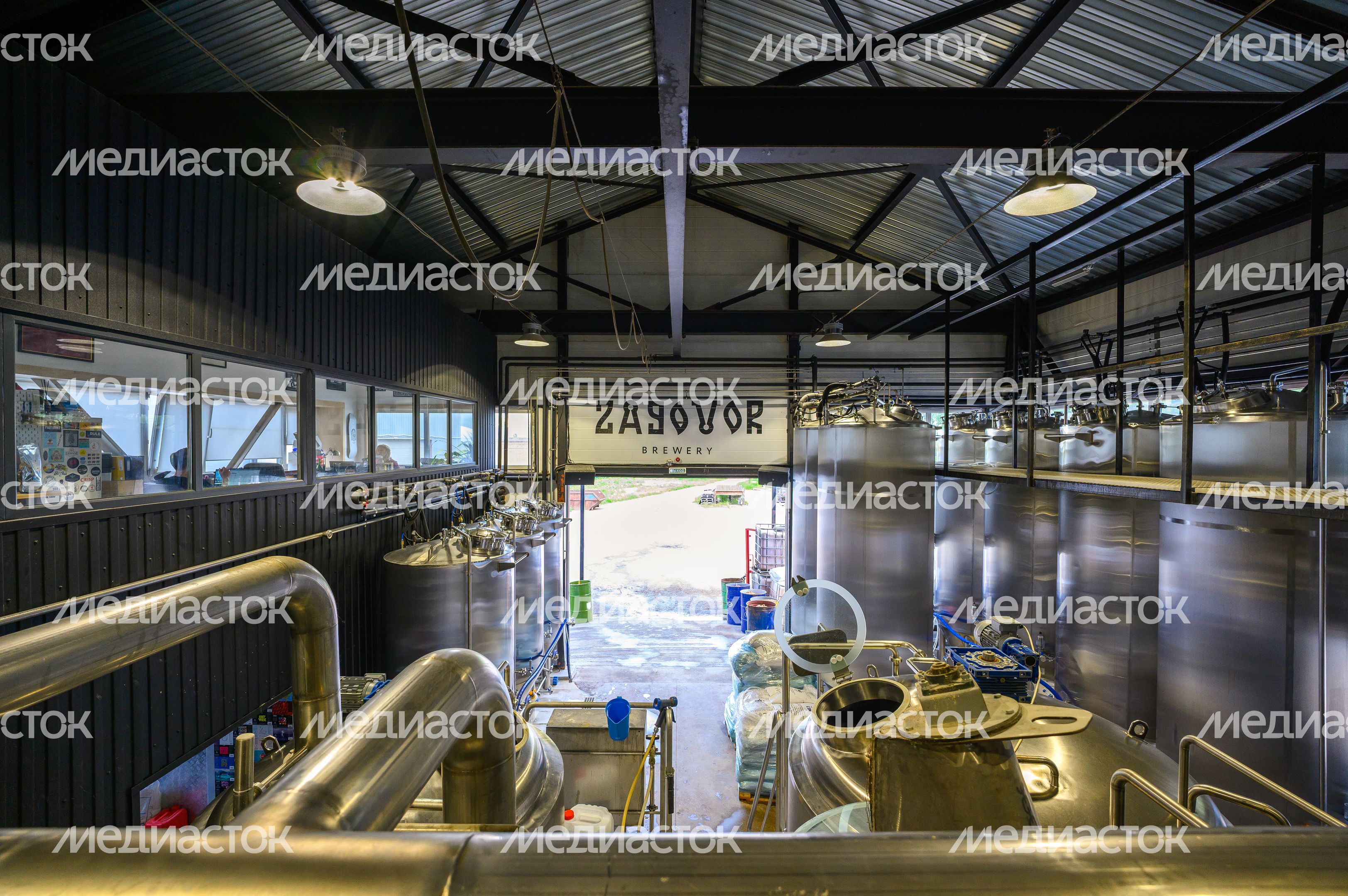 Экскурсия на пивоварню Zagovor Brewery в Мытищах Экскурсия на пивоварню Zagovor Brewery в Мытищах