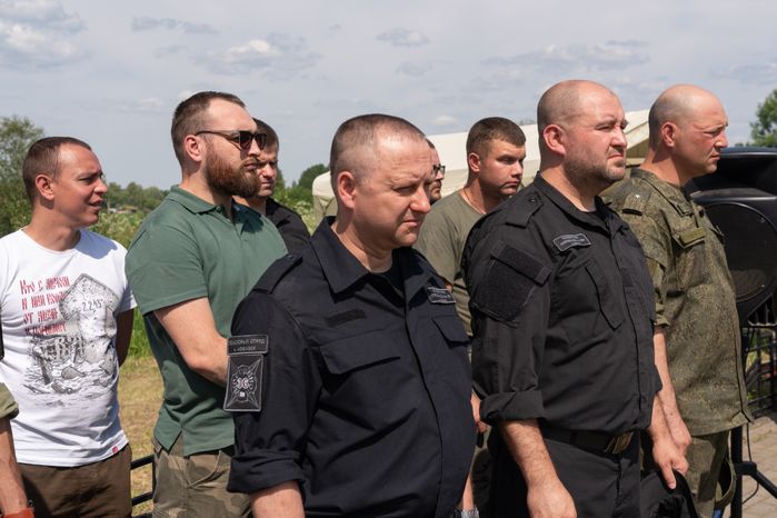 Перезахоронение солдат ВОВ в деревне Ельня