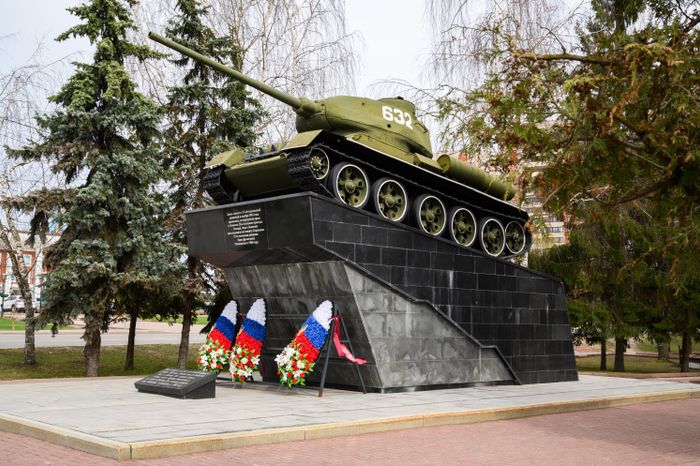 Бульвар воинской славы в Чехове