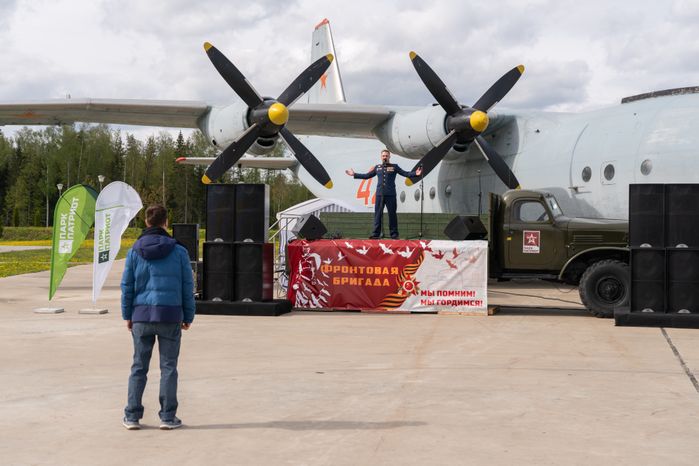 Военная и гражданская авиация на Музейной площадке №1 парка «Патриот»