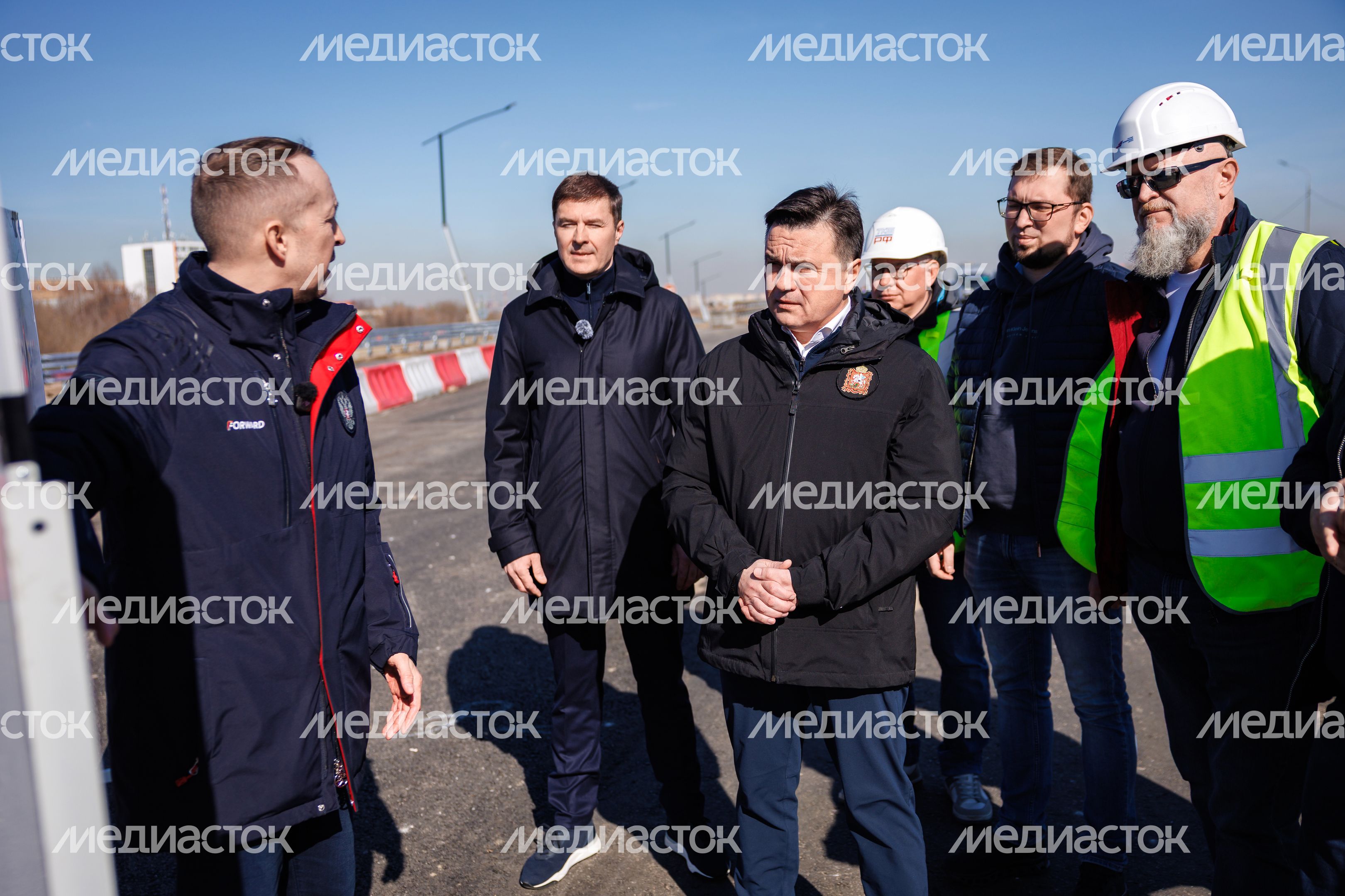Андрей Воробьев проверил работу нового участка ЮЛА от обхода п. Октябрьский до Егорьевского шоссе