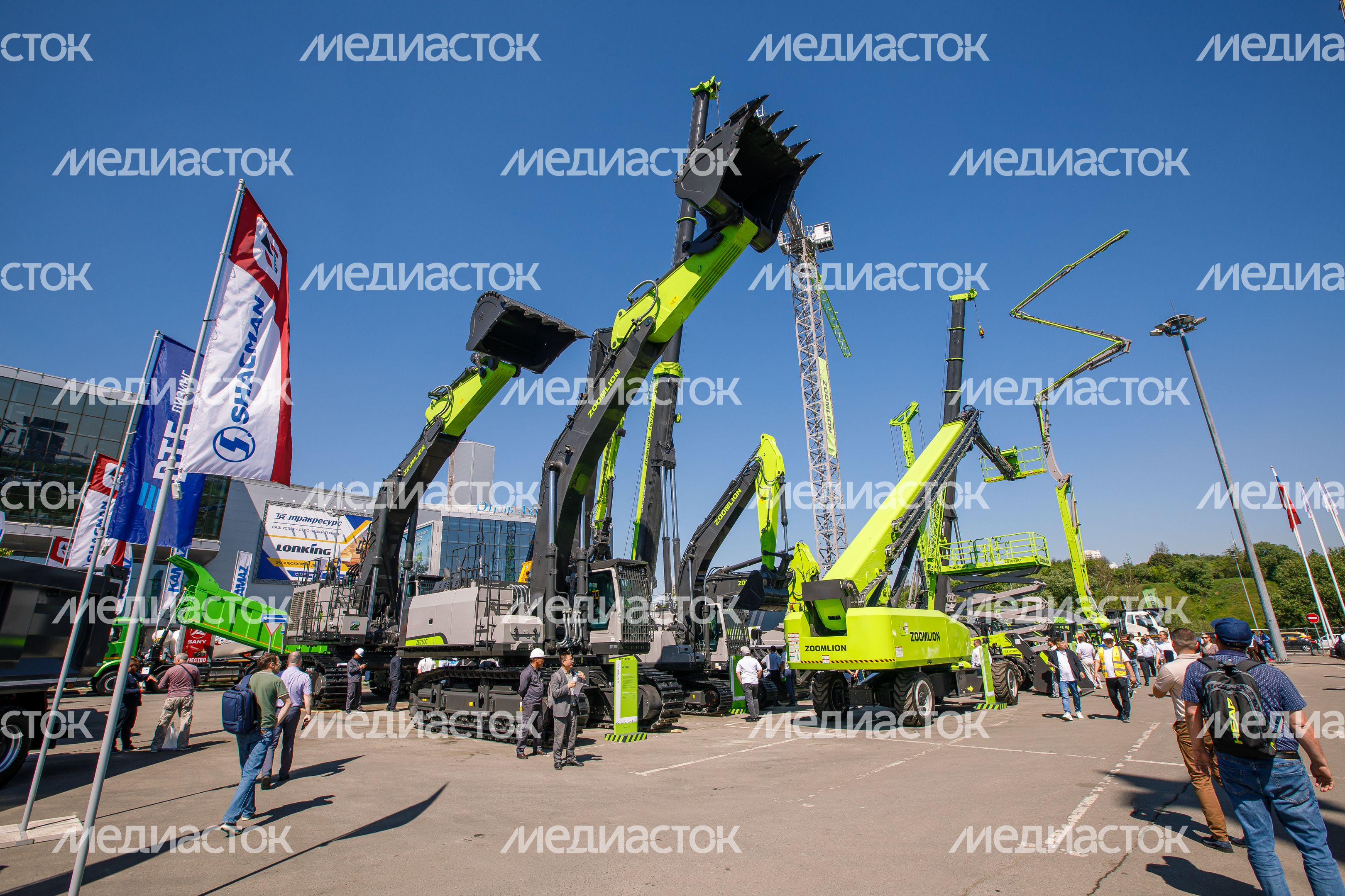 Выставка строительной техники и технологий CTT EXPO в красногорском МВЦ «Крокус Экспо»