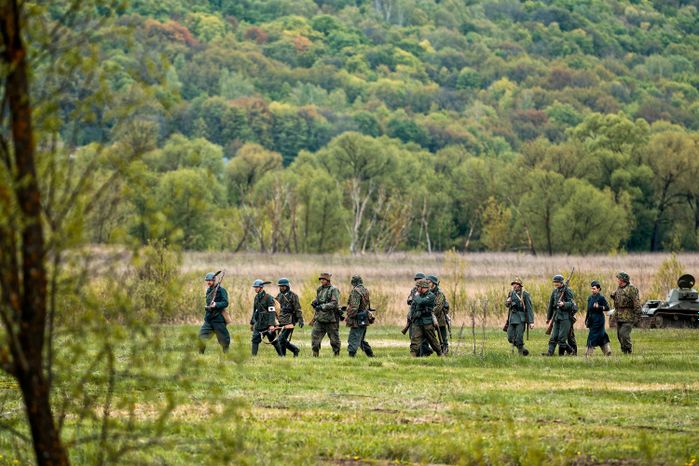 XIX Военно-исторический фестиваль "Огненная дуга" в Ступино