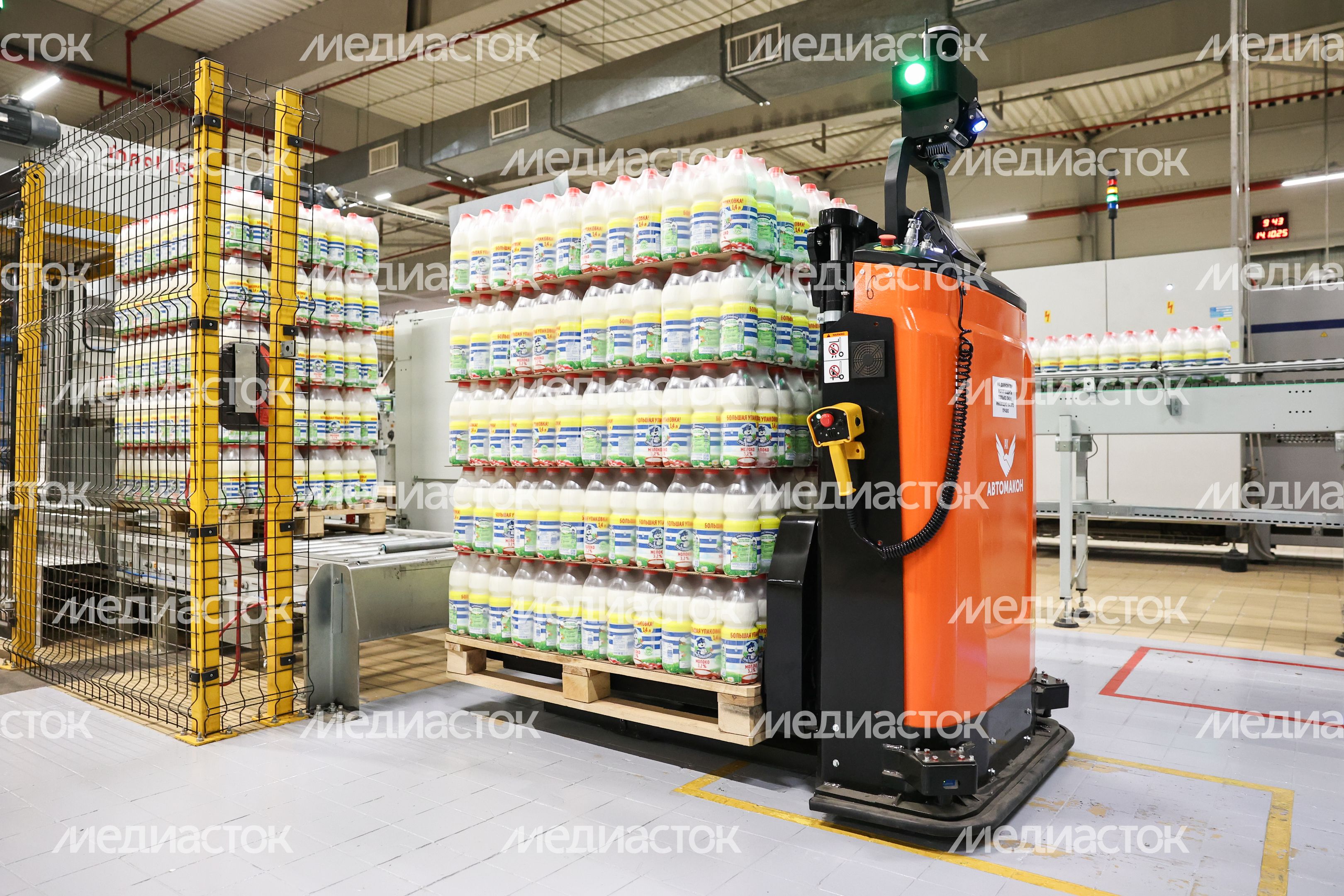 Молкомбинат "Чеховский" - самый большой завод молочной продукции в России Молкомбинат "Чеховский" - самый большой завод молочной продукции в России