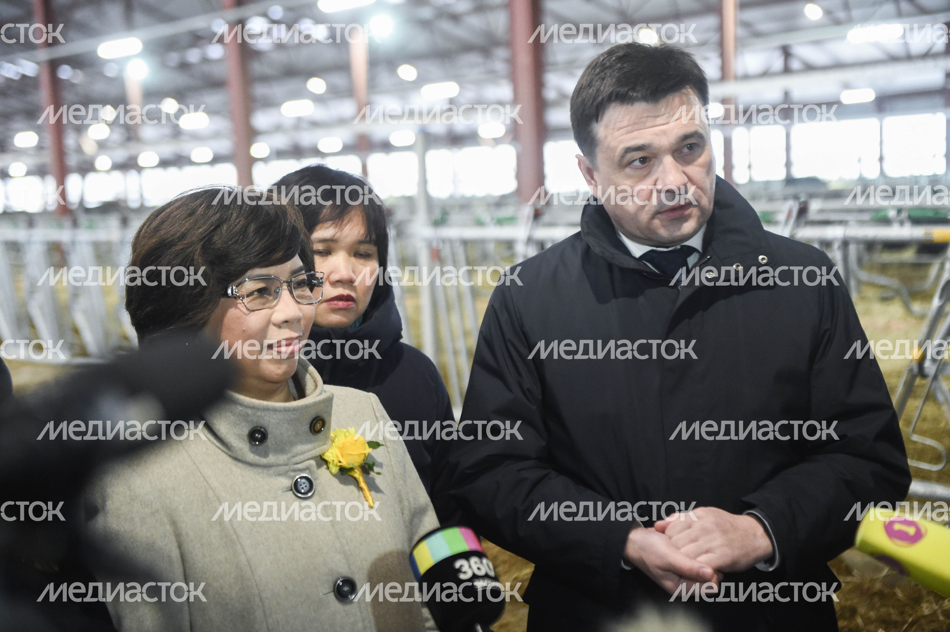 Открытие нового молочного комплекса TH True Milk в Подмосковье, 2 часть
