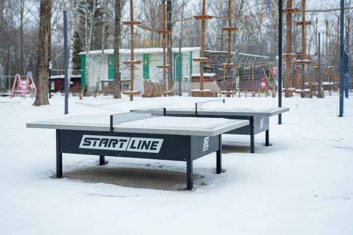 Кашира. Городской парк. Зима