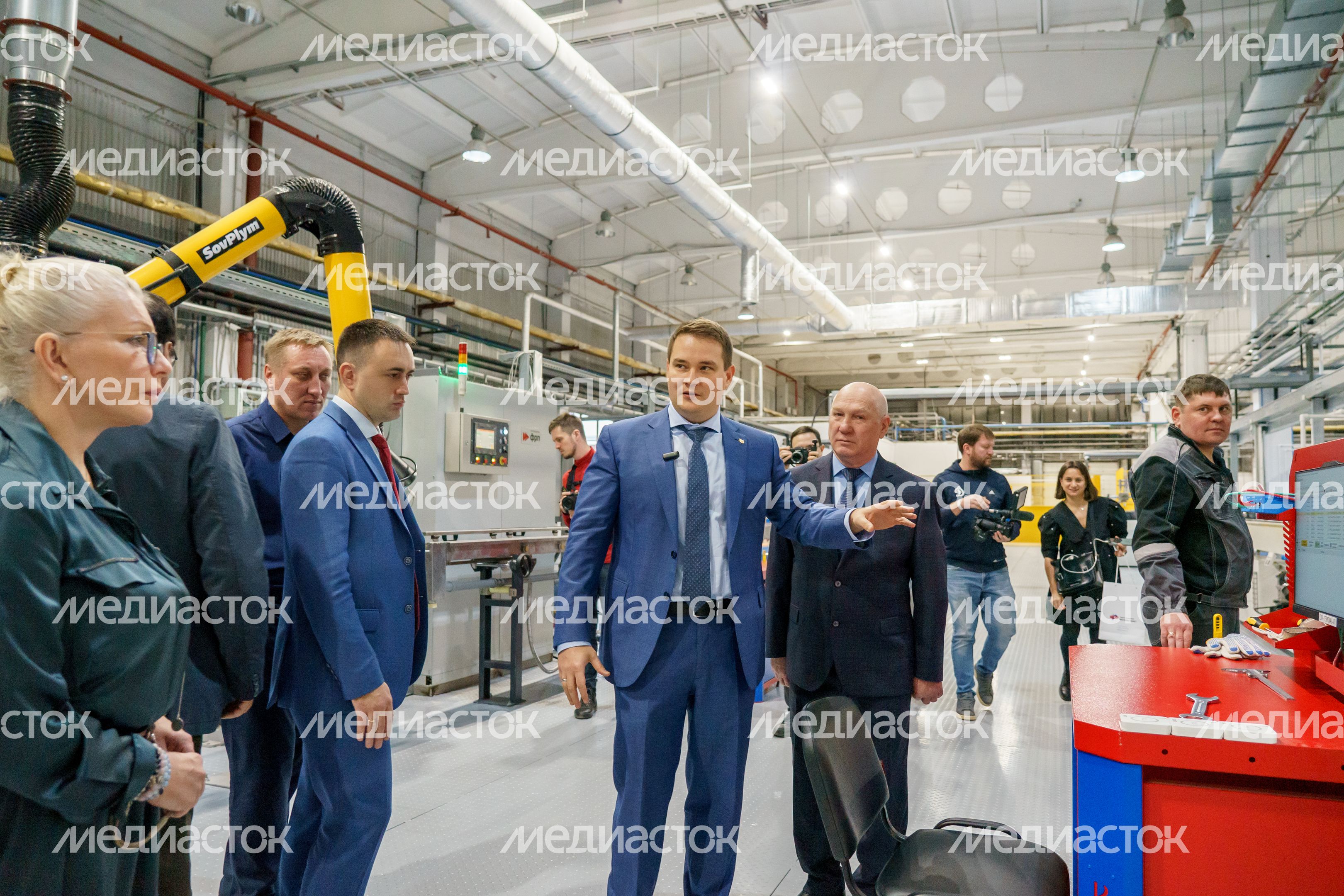 Воровское. Открытие цеха завода «Москабель»