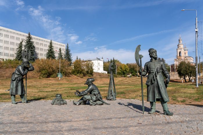 Скульптурная композиция «Стрельцы» в Серпухове