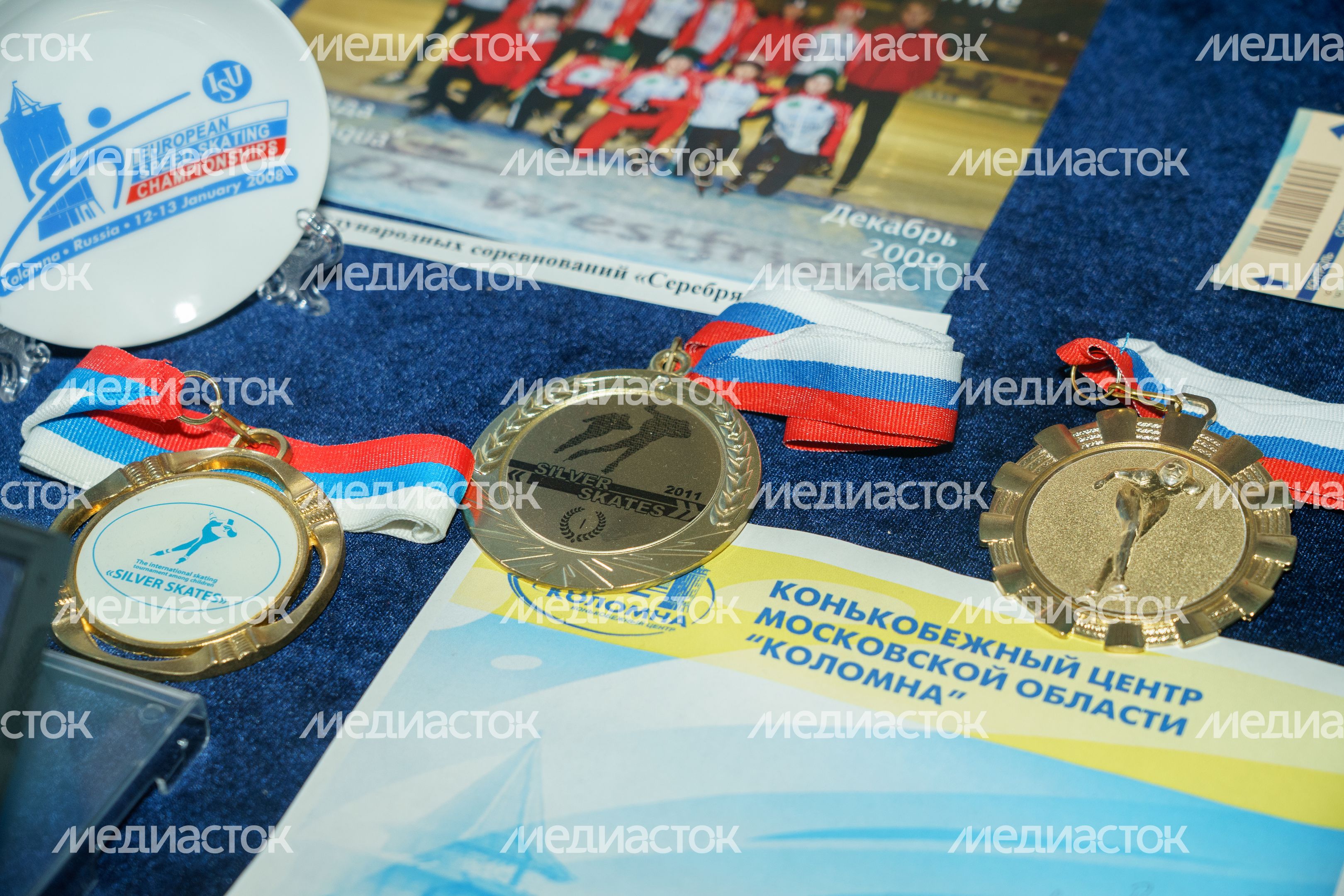 Выставка о развитии конькобежного спорта в Конькобежном центре «Коломна»
