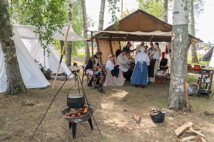 Фестиваль, посвящённый памяти Дениса Давыдова, на Бородинском поле
