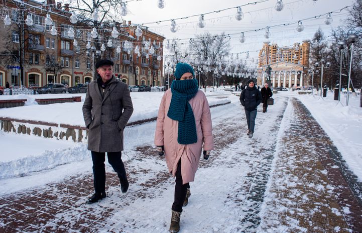 Зимние виды города Жуковский