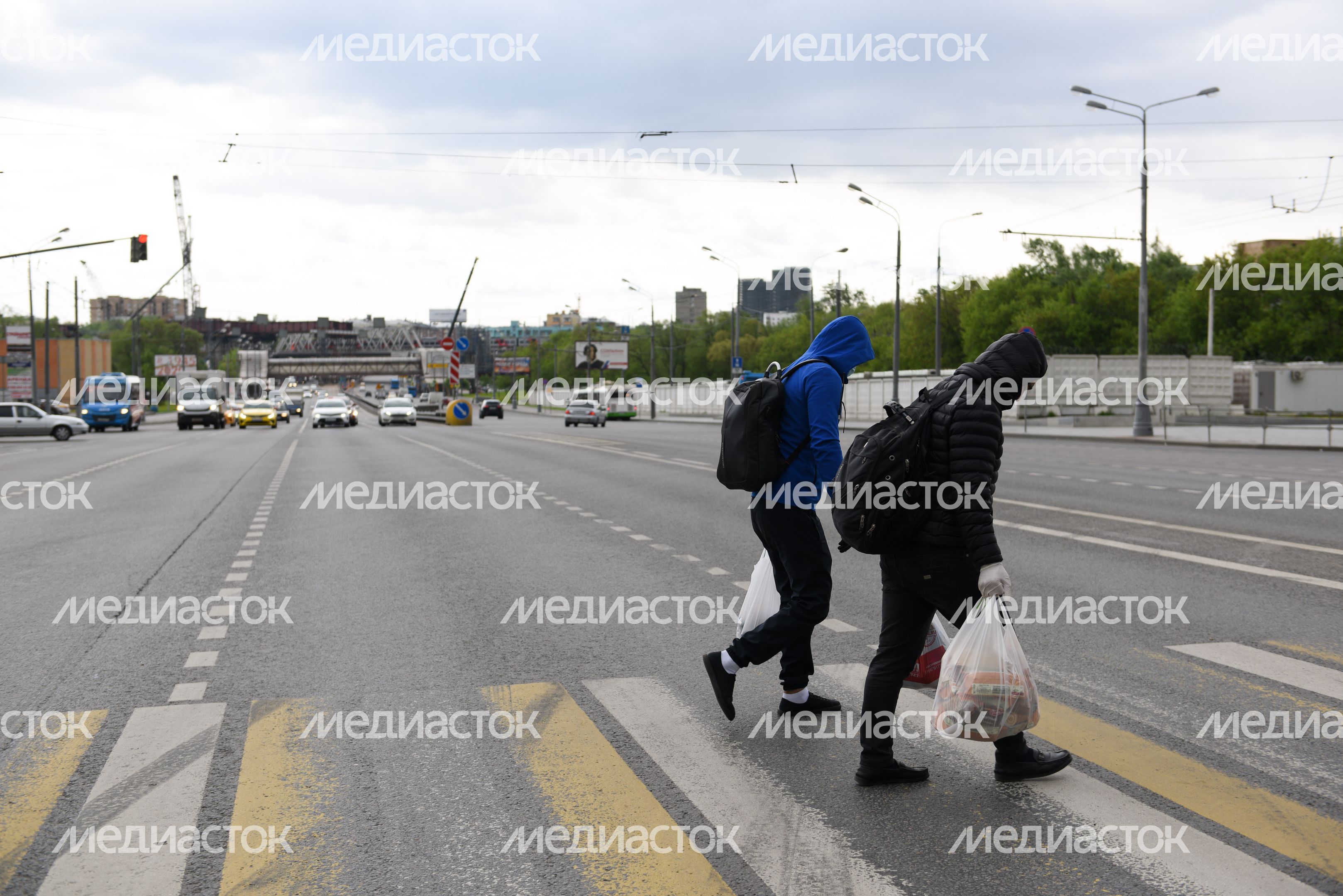 Московский регион во время «масочного режима» в связи с угрозой распространения коронавируса
