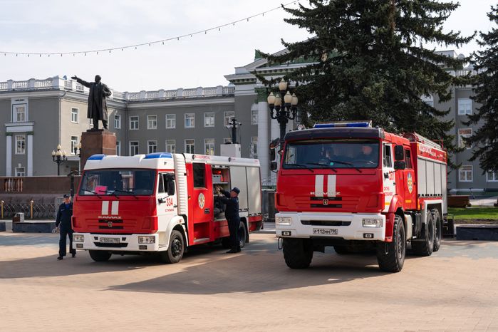 Областной этап конкурса КВН на противопожарную тематику в Ступино