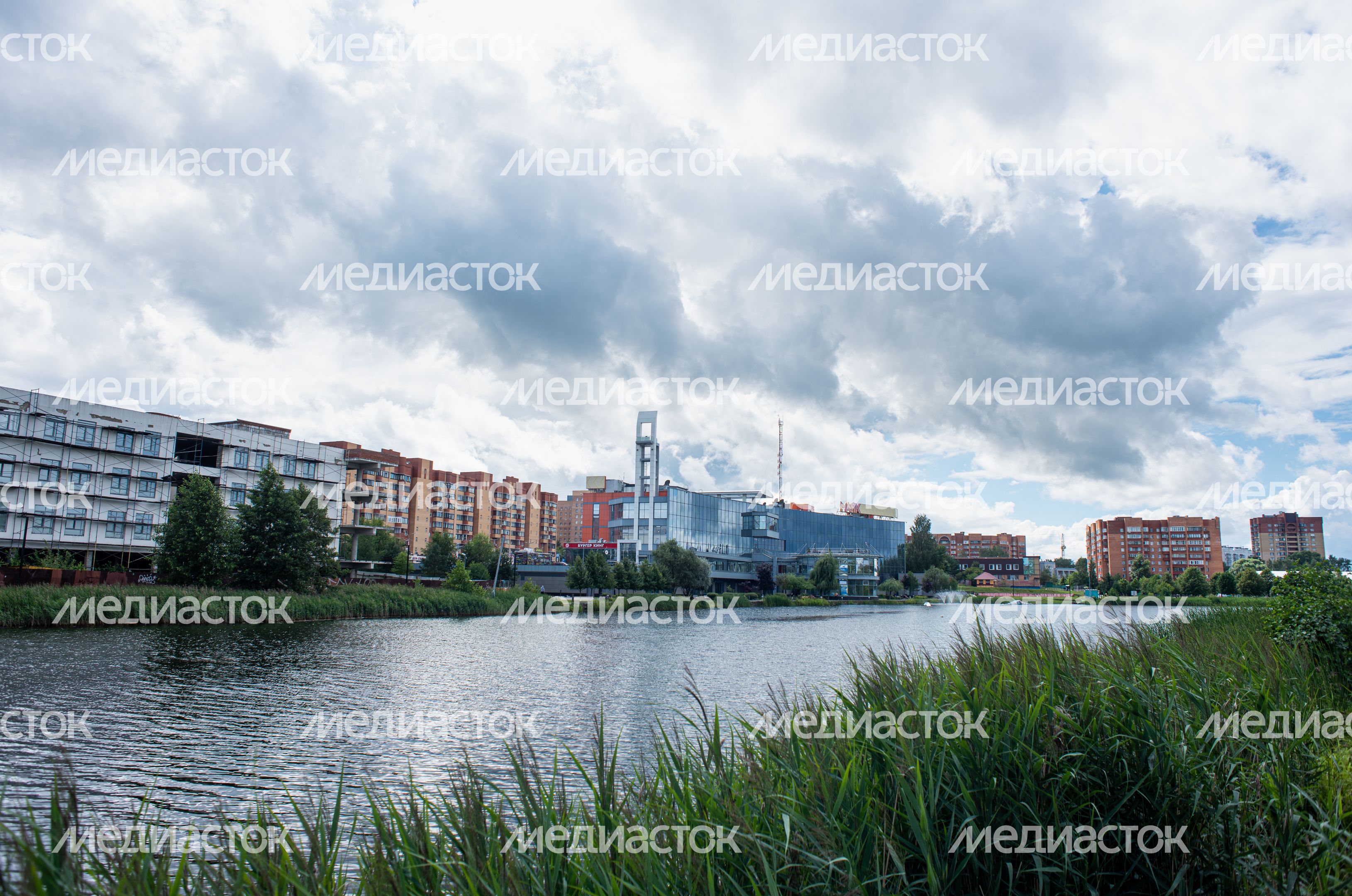 Летние виды города Дубна