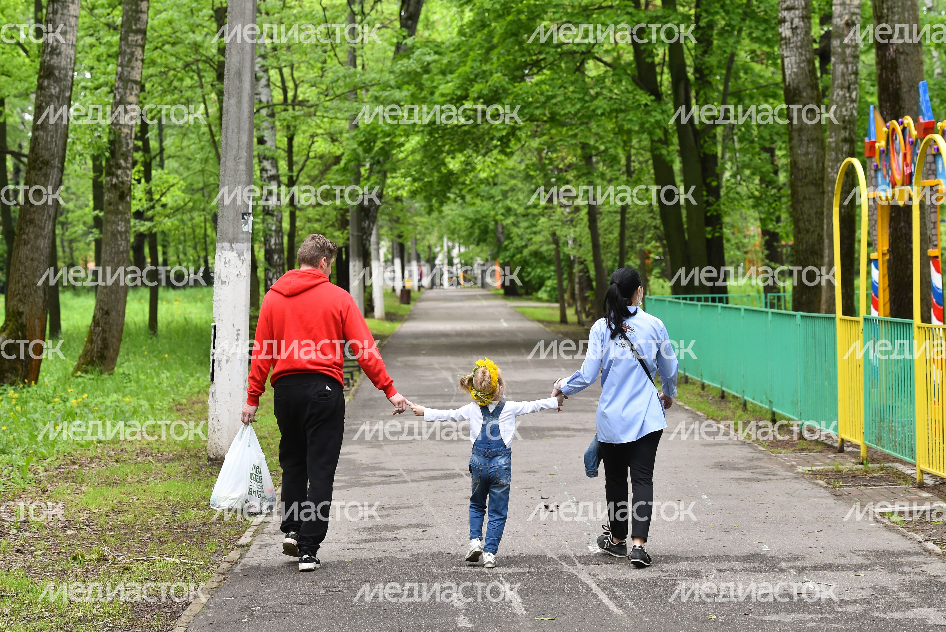 Открытие парков в Подмосковье
