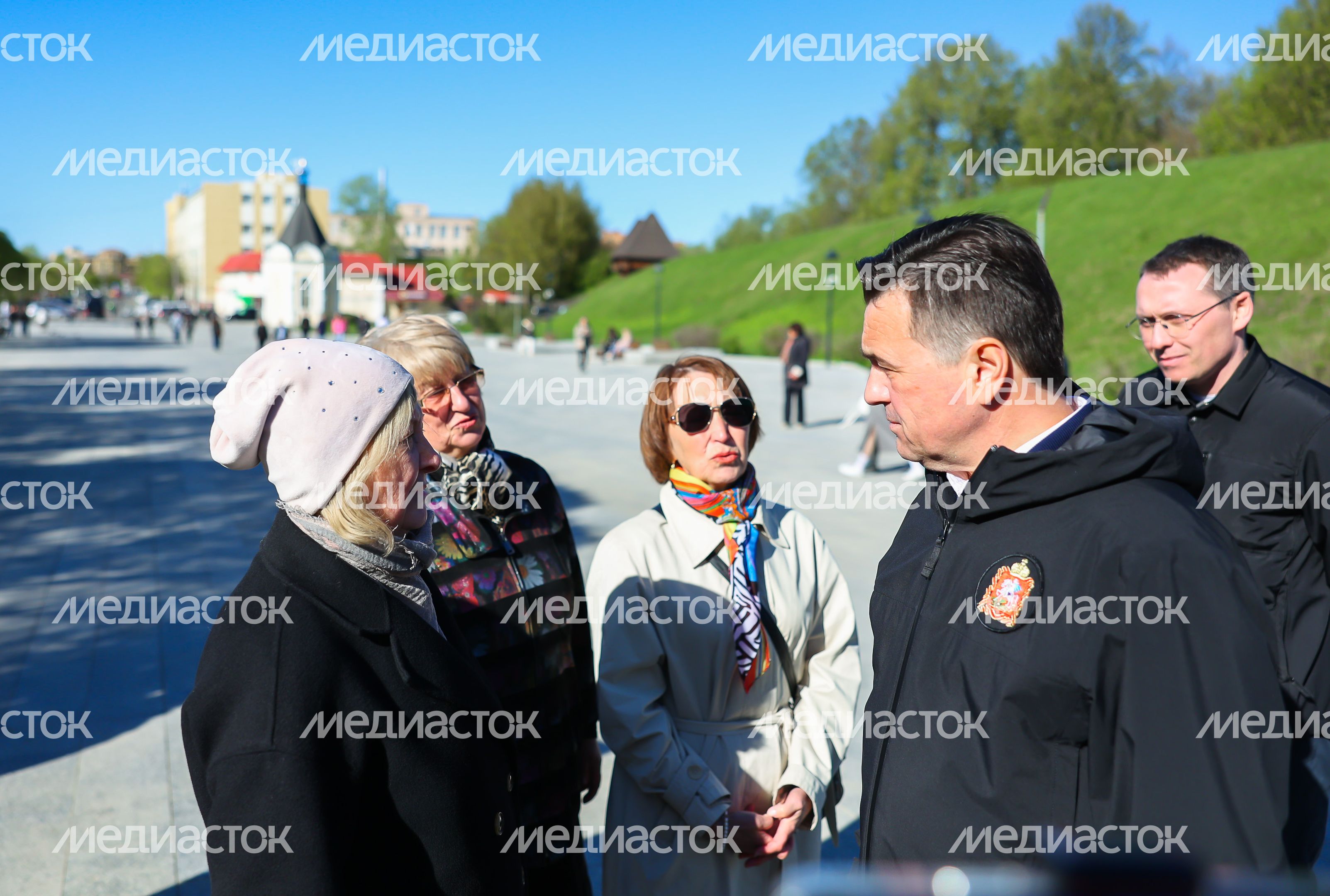 В Дмитрове завершен I этап реконструкции Советской площади