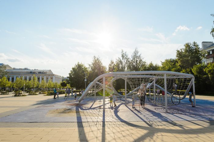 Королев. Сквер Покорителей космоса