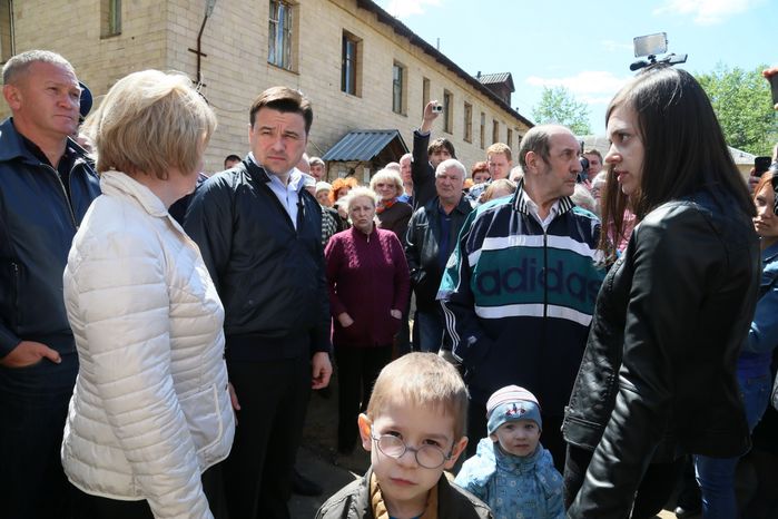 А. Воробьев посетил с рабочим визитом Лобню