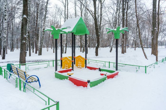 Зимний парк Победы имени В. Талалихина в Подольске