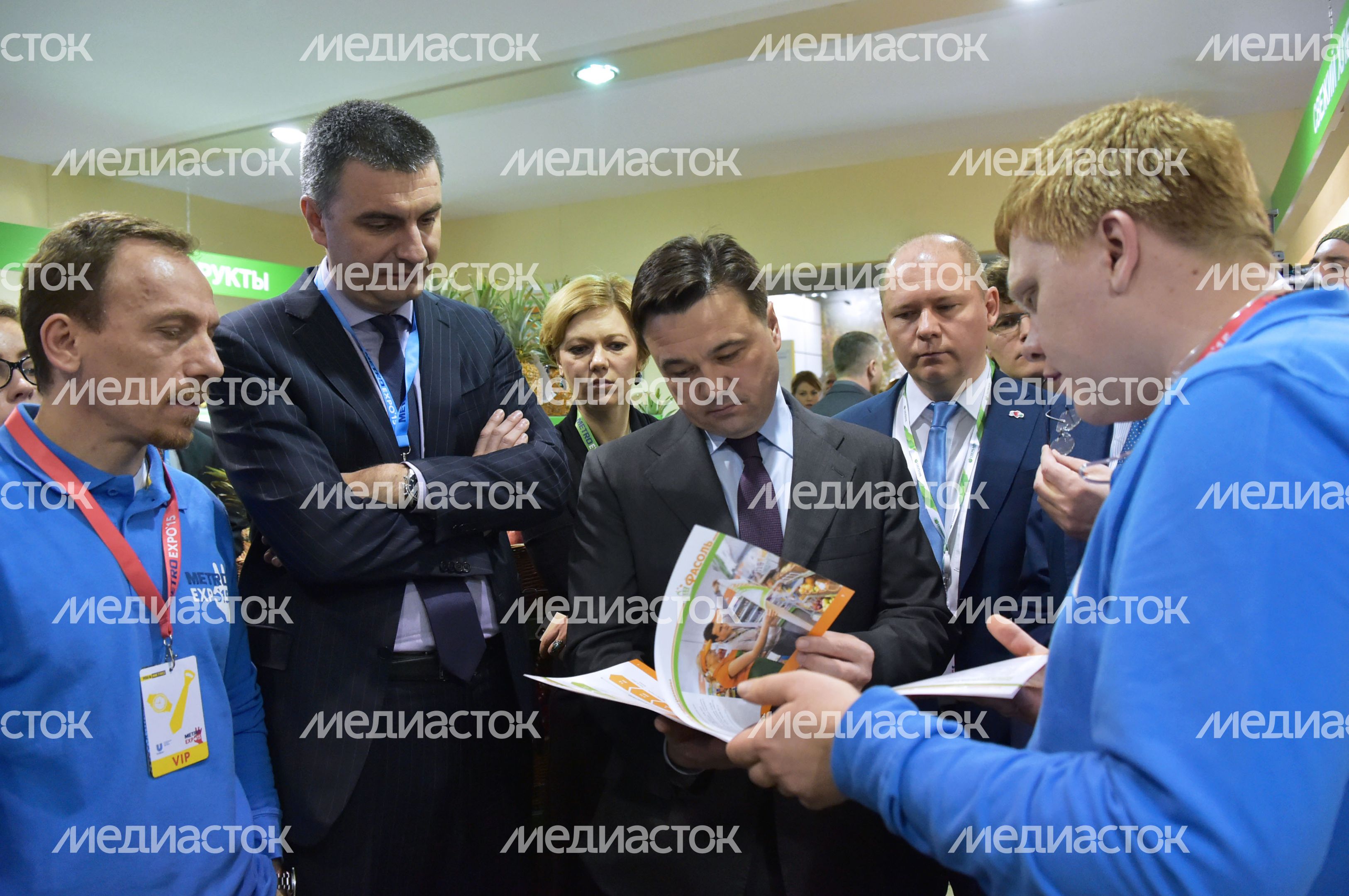А. Воробьев посетил выставку «МЕТРО ЭКСПО – 2015»