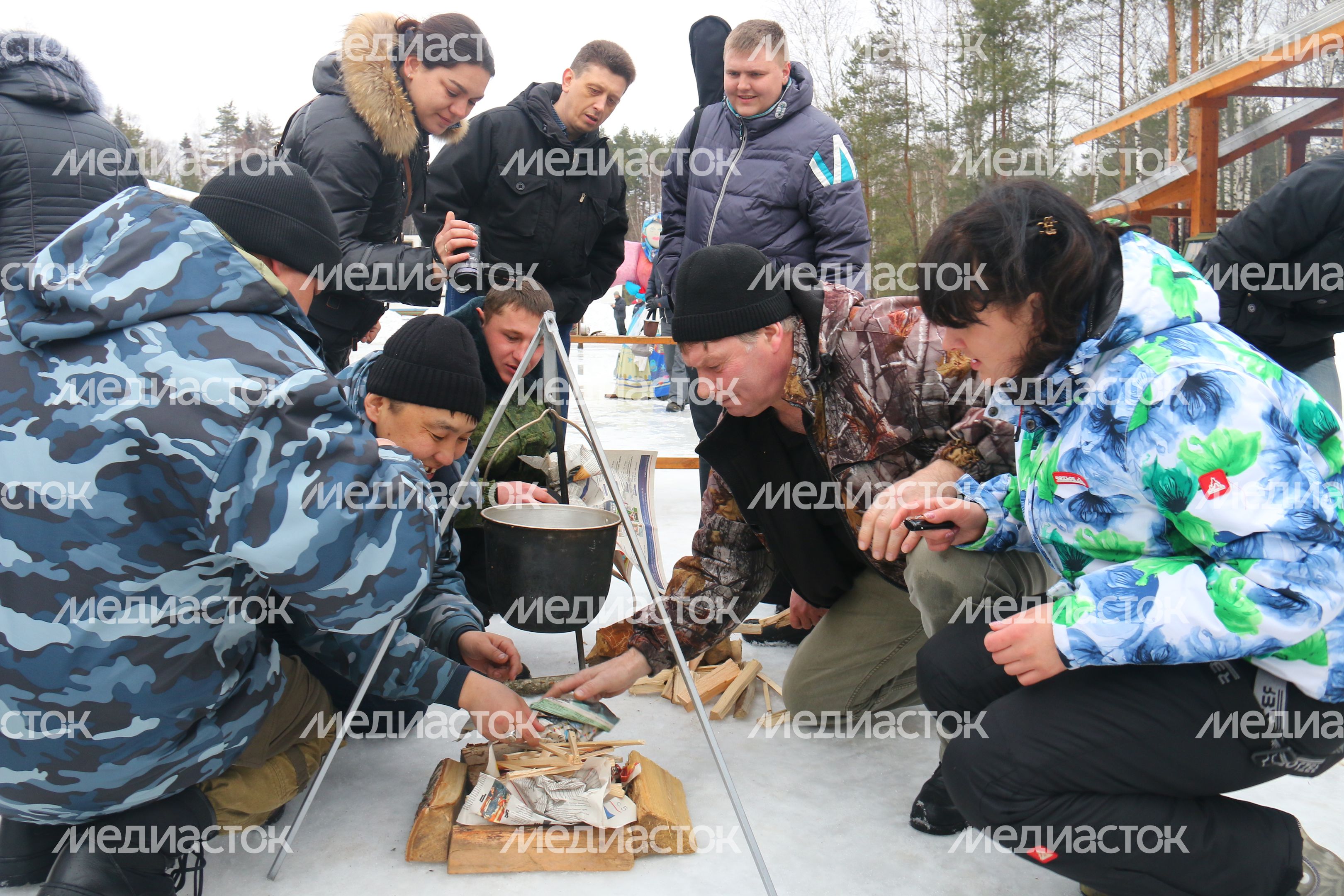 Фестиваль солдатской каши в Черноголовке Фестиваль солдатской каши в Черноголовке