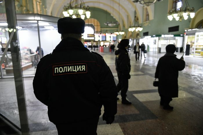  Работа Полиции на Казанском вокзале