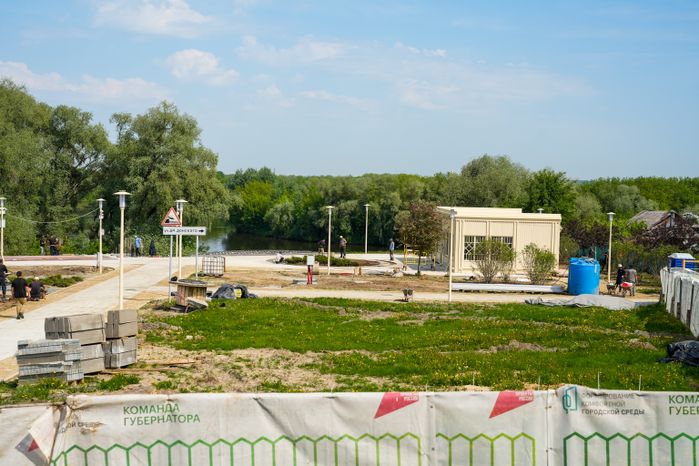 Благоустройство сквера "Блюдечко" в Коломне