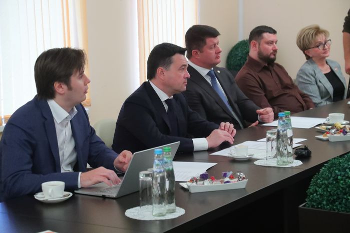 Встреча губернатора Подмосковья с активными пользователями портала «Добродел»
