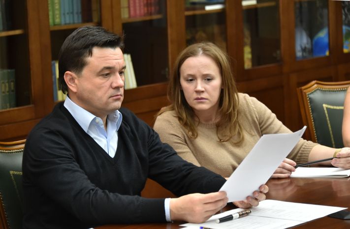 А. Воробьев провел совещание по вопросу пешеходного перехода в Химках