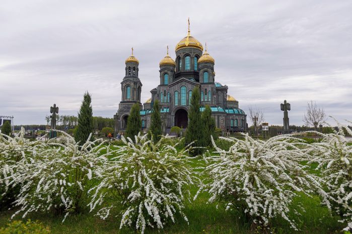 Главный храм ВС РФ в Центральном парке «Патриот» Одинцовского округа