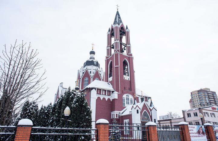 Зимние виды города Щелково