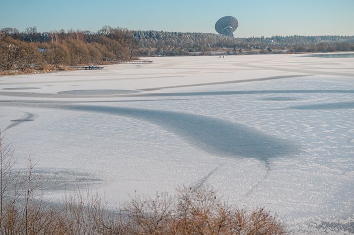 Зимние виды города Калязин