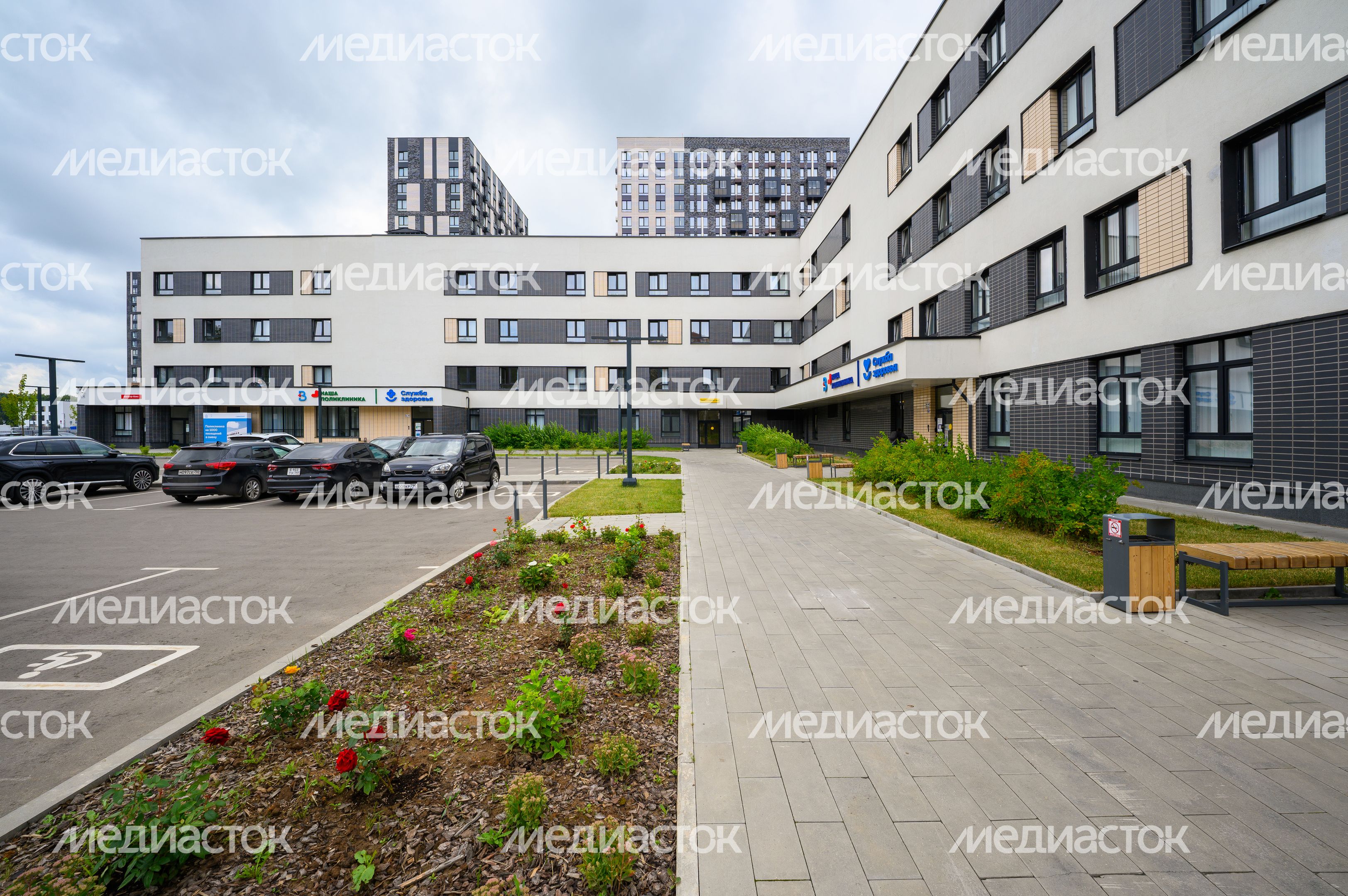 Поликлиника в ЖК «Пригород Лесное» города Видное Ленинского округа