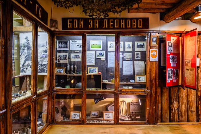 Экспозиция «Лопасненцы сражались за Родину» в Музее памяти Лопасненского края