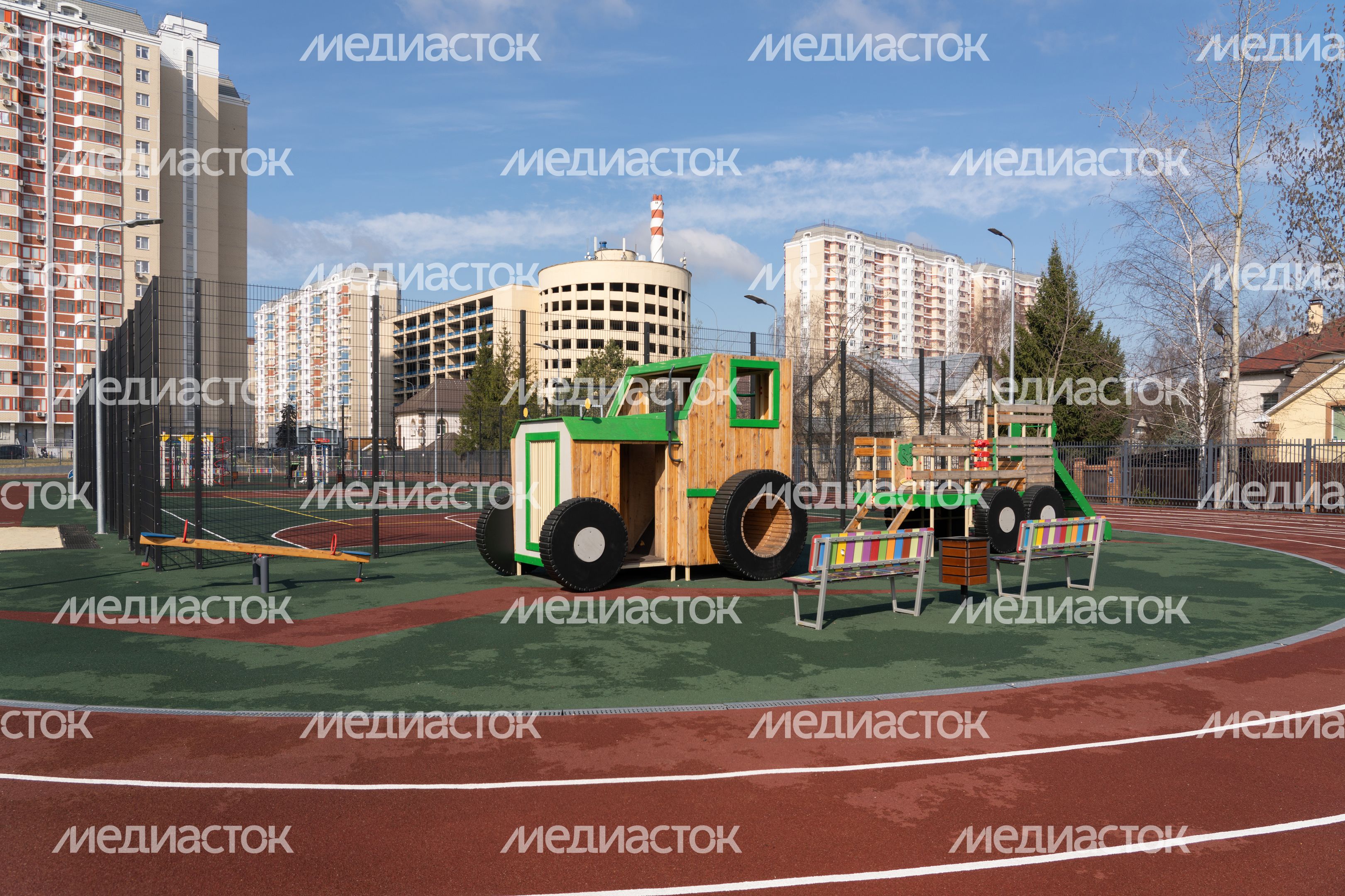 Новый корпус Немчиновского лицея в Одинцово Новый корпус Немчиновского лицея в Одинцово