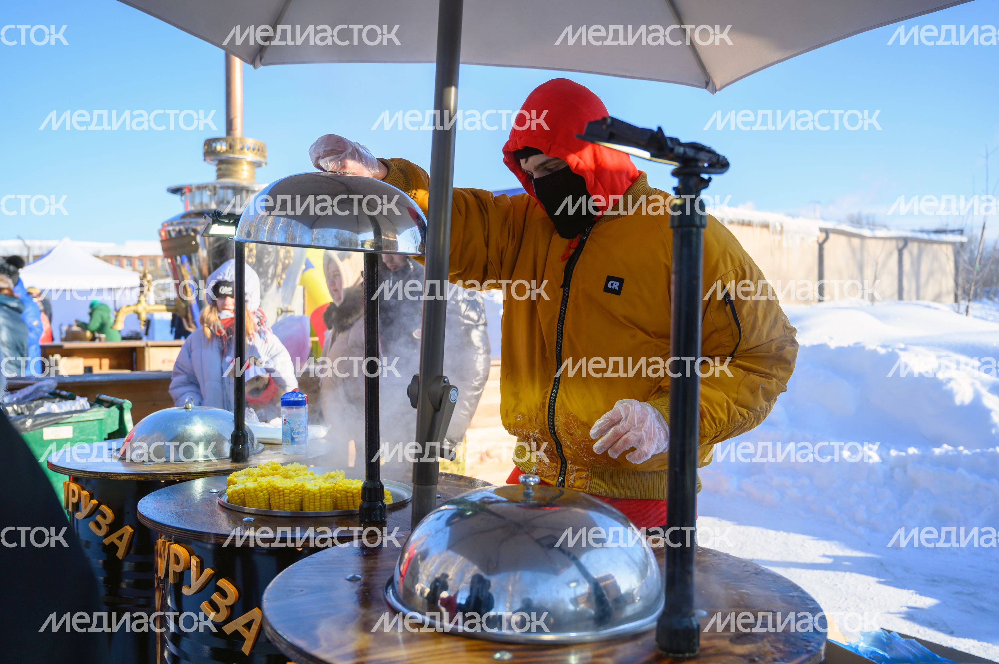 Ярмарка на гастрономическом фестивале «Русский холодец» 2026 в парке «Меленки» Павловского Посада