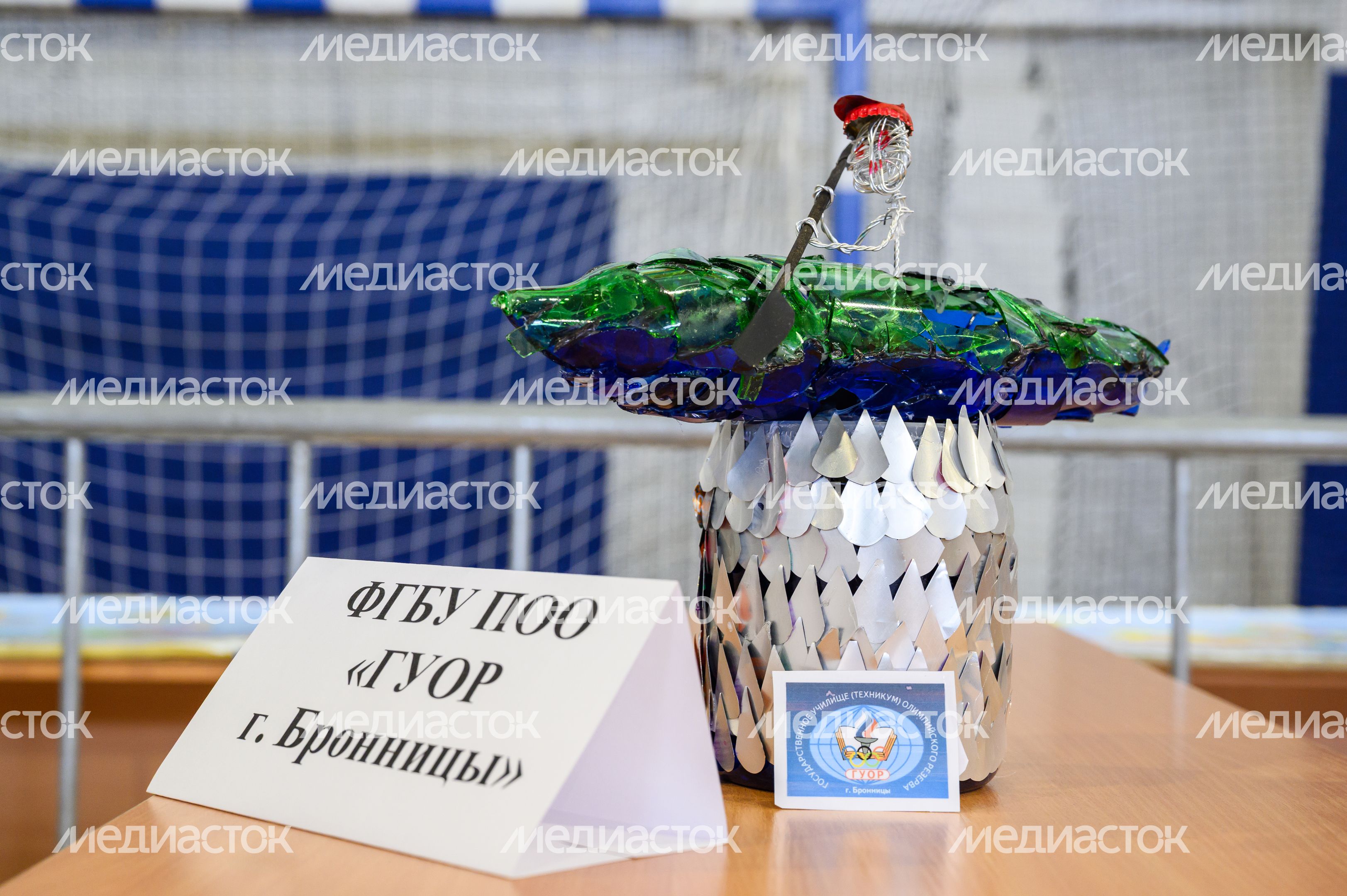Композиция из вторичного сырья на тему спорта на конкурсе «Кулинарный поединок» 2025 Композиция из вторичного сырья на тему спорта на конкурсе «Кулинарный поединок» 2025