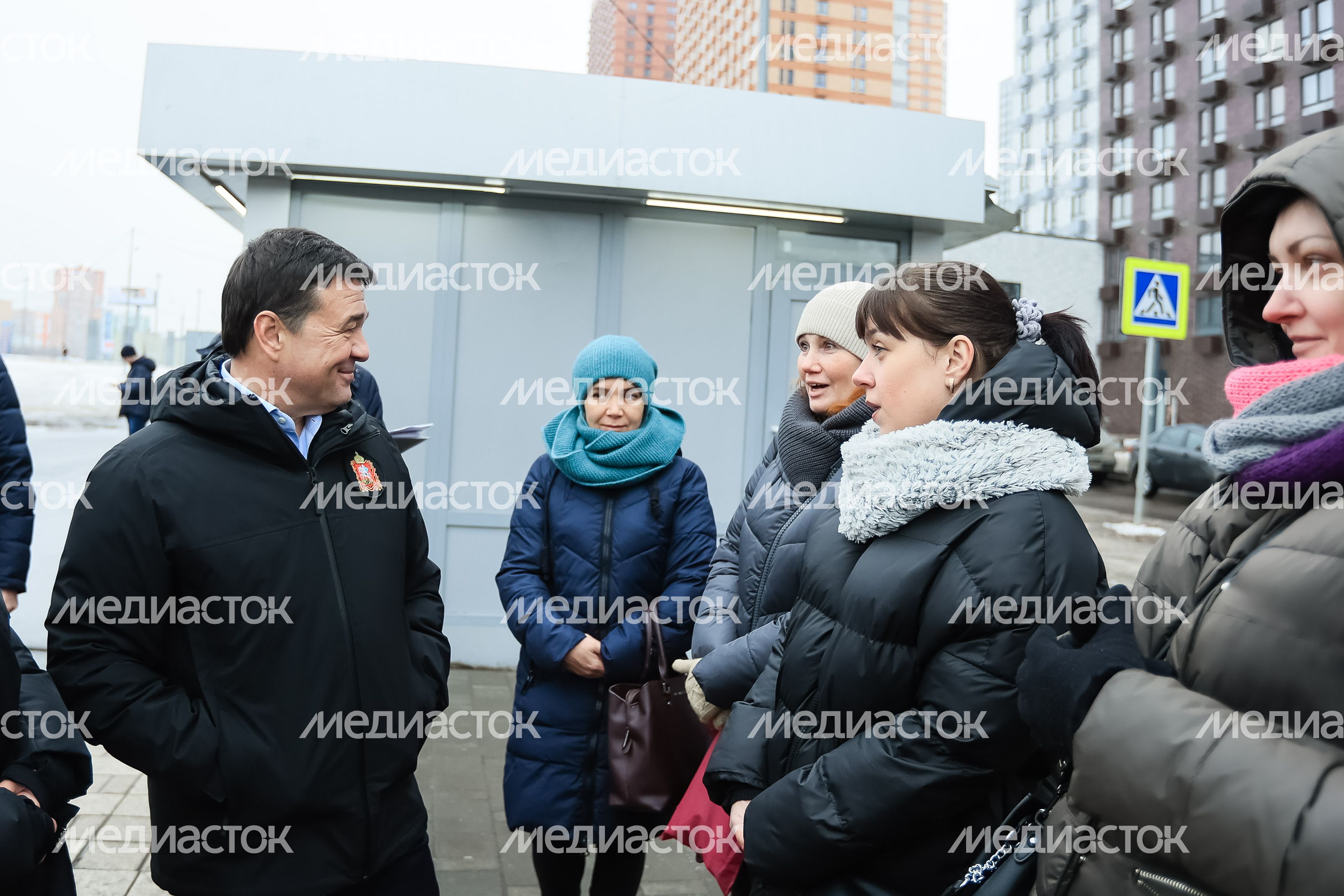 Посещение губернатором пересадочного узла в Котельниках
